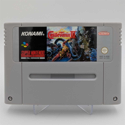 Super Castlevania 4 - SNES - Cartridge - (SCN) (A Grade) (Genbrug)